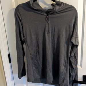 Long Sleeve Zip Tee